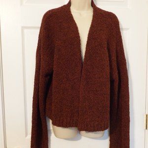 Women Cardigan sweater, long sleeve, Size Large